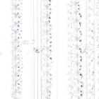 Светильник каскад "Брианна" 5xLED хром 40х40х83см BayerLux - Фото 7