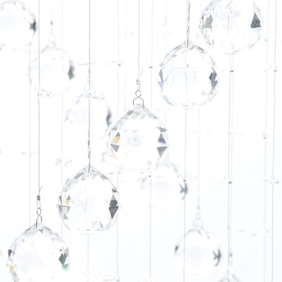 Светильник каскад «Лайма» 5xLED хром 60×60×150 см BayerLux