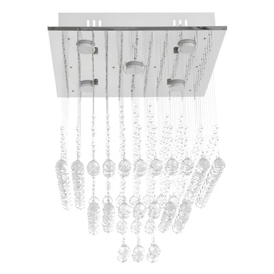 Светильник каскад «Ловелла» 5xLED хром 48×48×60 см BayerLux