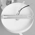 Люстра «Айрис» 2хЕ27 40 Вт бело-хромовый 45×26×27 см BayerLux - фото 4813100