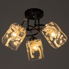 Люстра "Ариса" 3хЕ27 40Вт чёрный 50х50х27 см BayerLux - фото 22496012