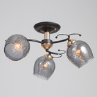 Люстра "Аста" 3хЕ27 40Вт чёрно-золотой 50х50х27 см BayerLux 9408282