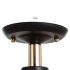 Люстра "Аста" 3хЕ27 40Вт чёрно-золотой 50х50х27 см BayerLux 9408282