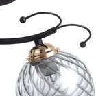 Люстра "Аста" 3хЕ27 40Вт чёрно-золотой 50х50х27 см BayerLux 9408282