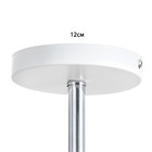 Люстра «Асфея» 6хЕ27 40 Вт бело-хромовый 62×62×27 см BayerLux - фото 22342660