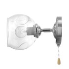 Бра "Берта" 1хЕ27 40Вт хром 21х13х23 см - фото 37337059