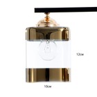 Люстра «Доминика» 6хЕ27 40 Вт чёрно-золотой 55×42×27 см BayerLux - Фото 7