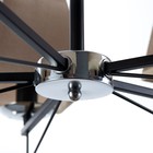 Люстра «Жозефина» 5хЕ14 40 Вт чёрно-хромовый 58×58×34 см BayerLux - Фото 4