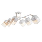 Люстра "Камелия" 6хЕ27 40Вт бело-золотой 70х47х27 см BayerLux - фото 35197169