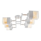 Люстра "Камелия" 6хЕ27 40Вт бело-золотой 70х47х27 см BayerLux - фото 35197171