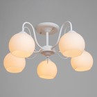 Люстра "Лиана" 5хЕ27 40Вт белый 55х55х36 см BayerLux 9408332