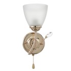 Бра "Лилея" 1хЕ27 40т золото шампань 22х11х20 см - фото 22342795