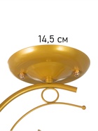 Люстра "Оливия" 2хЕ27 40т золото шампань 40х15х25 см BayerLux 9408349 Люстра "Оливия" 2хЕ27 40т золото шампань 40х15х25 см BayerLux 9408349