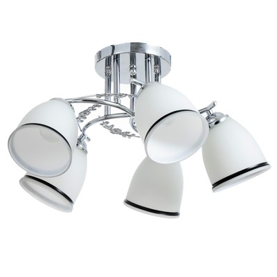 Люстра «Офелия» 5хЕ27 40т хром 55×55×25 см BayerLux