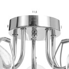 Люстра "Рамона" 5хЕ27 40т хром 55х55х25 см BayerLux - фото 22496171