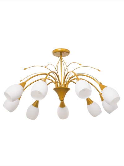 Люстра «Федерика» 9хЕ14 40 Вт золото шампань 85×85×40 см BayerLux