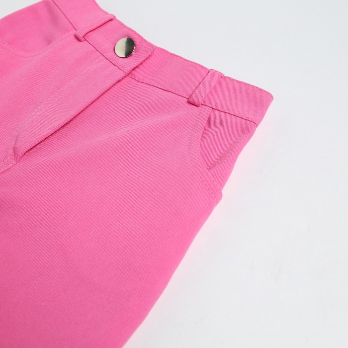 Джинсы для девочки KAFTAN р. 32 (110-116 см), розовый - фото 1882735989