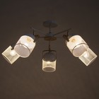 Люстра "Бирасо" 5x60Вт E27 белый-золото 58х58х40 см.  Модель GMV-0263 - фото 22343086