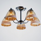 Люстра "Мирна" 5хЕ27 40т хром 55х55х36 см   9408340 - фото 22343145