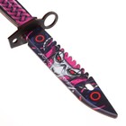 Сувенир деревянный нож штык «Неон», 29 х 7 см. - фото 4085096