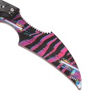 Сувенирное оружие нож-керамбит «Тигр», с защитой пальцев, длина 22 см - фото 6973582