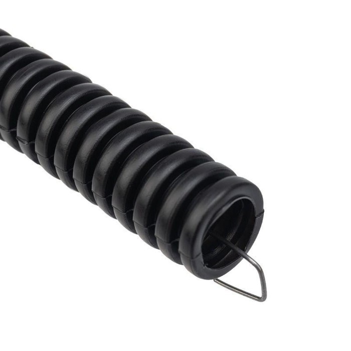 Труба Rexant 28-0020-3 ПНД гофрированная d=20 мм, уп 100м - Фото 1