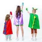 Карнавальный набор «Дракон огня», плащ и ободок - фото 24629466