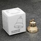 Валдайский колокольчик "На удачу" №2, полированный, d - 3.5 см - фото 319590710