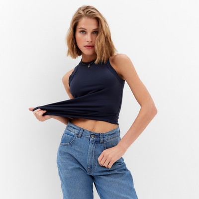 Майка женская MINAKU: Basic line, размер 42, графит