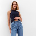 Майка женская MINAKU: Basic line, размер 48, графит - Фото 3