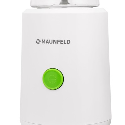 Блендер MAUNFELD MF-132W, стационарный, 300 Вт, 0.6 л, 1 скорость, белый