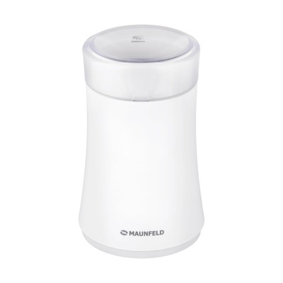 Кофемолка MAUNFELD MF-531WH, 120 Вт, 60 г, белый