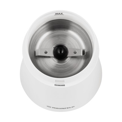 Кофемолка MAUNFELD MF-531WH, 120 Вт, 60 г, белый