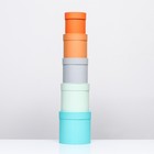 Набор круглых коробок 5 в 1, "Безмятежность" 5в1 20х20-14х14 - фото 33730113