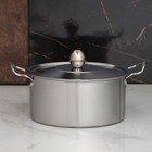 УЦЕНКА Набор кастрюль из нержавеющей стали «Классик», 3 предмета: 1 л (d=16 см), 1,5 л (d=18 см), 2 л (d=20 см) - Фото 2