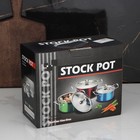 УЦЕНКА Набор кастрюль из нержавеющей стали «Классик», 3 предмета: 1 л (d=16 см), 1,5 л (d=18 см), 2 л (d=20 см) - Фото 5