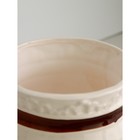 Горшок для цветов "Разноцветные цветы", керамика, 1 сорт, Иран - Фото 5