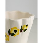 Кашпо "Желтые цветы", 0.6 л, керамика, Иран - Фото 4