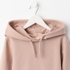 Толстовка для девочки, цвет капучино, рост 134 см - фото 22345710