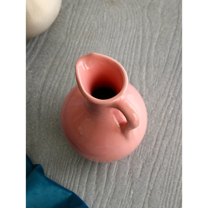 Кувшин "Шираз", 1.4 л, розовый, керамика, Иран