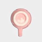 Кружка керамическая "Фарах", 200 мл, розовая, 1 сорт, Иран - фото 24318863