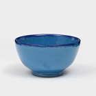 Салатник керамический "Голубой", 600 мл, микс, 1 сорт, Иран - фото 3484035