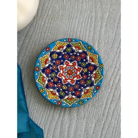 Тарелка керамическая "Персия", 16 см, микс, 1 сорт, Иран