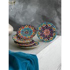 Тарелка керамическая "Персия", 16 см, микс, 1 сорт, Иран - Фото 4