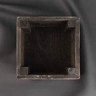 Ящик для рукоделия, деревянный, 15 × 15 × 10 см, цвет чёрный - фото 6975281