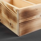 Ящик для рукоделия, деревянный, 3 отделения, 20 × 15 × 9 см - Фото 3