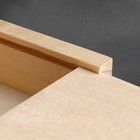 Органайзер для рукоделия «Дракоша», деревянный, 1 отделение, 13 × 13 × 3 см - Фото 3