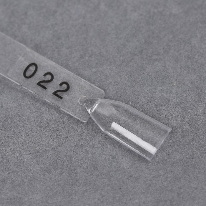 Палитра-стойка для лаков, 120 ногтей, наклейки с номерами, цвет «слоновая кость» 36604