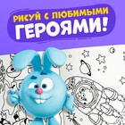 Раскраски, набор 4 шт. по 16 стр., А5, Смешарики - Фото 5