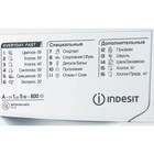 Стиральная машина Indesit EWSB 5085 CIS, класс А, 800 об/мин, до 5 кг, белая - Фото 4